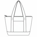 Stash Tote XL – personalized Make(r) Your Own embroidery