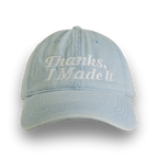 Light Wash Denim Hat | Make(r) Your Own | Custom Knitting Hat for Makers