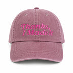 Thanks, I Made It - TIMI Dad Hat – Embroidered Cotton Cap for Makers
