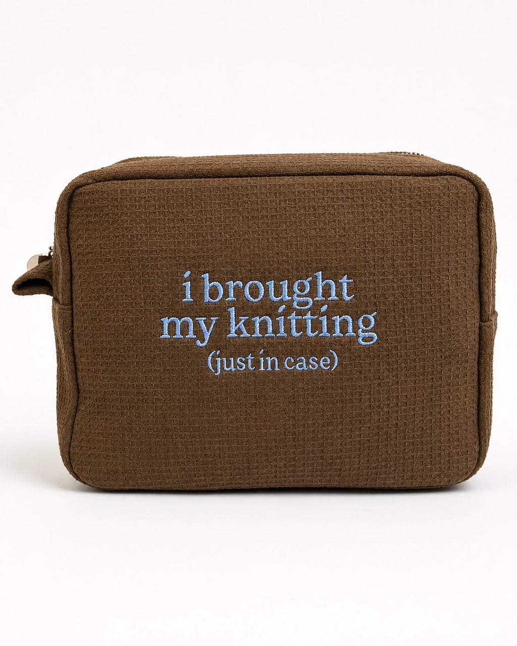 The “Just In” Case | TIMI Personalized Embroidered Waffle Project Pouch