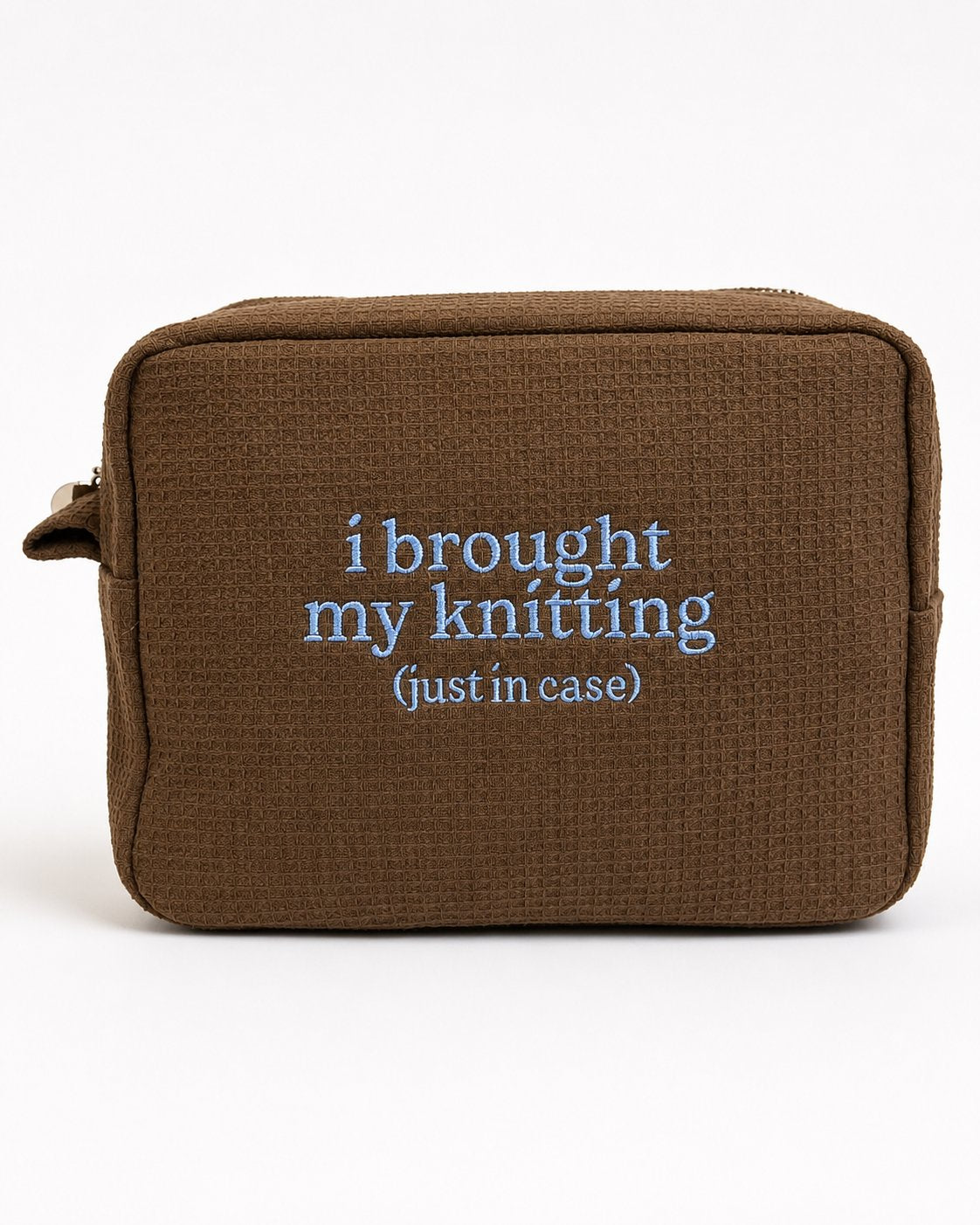 The “Just In” Case | TIMI Personalized Embroidered Waffle Project Pouch