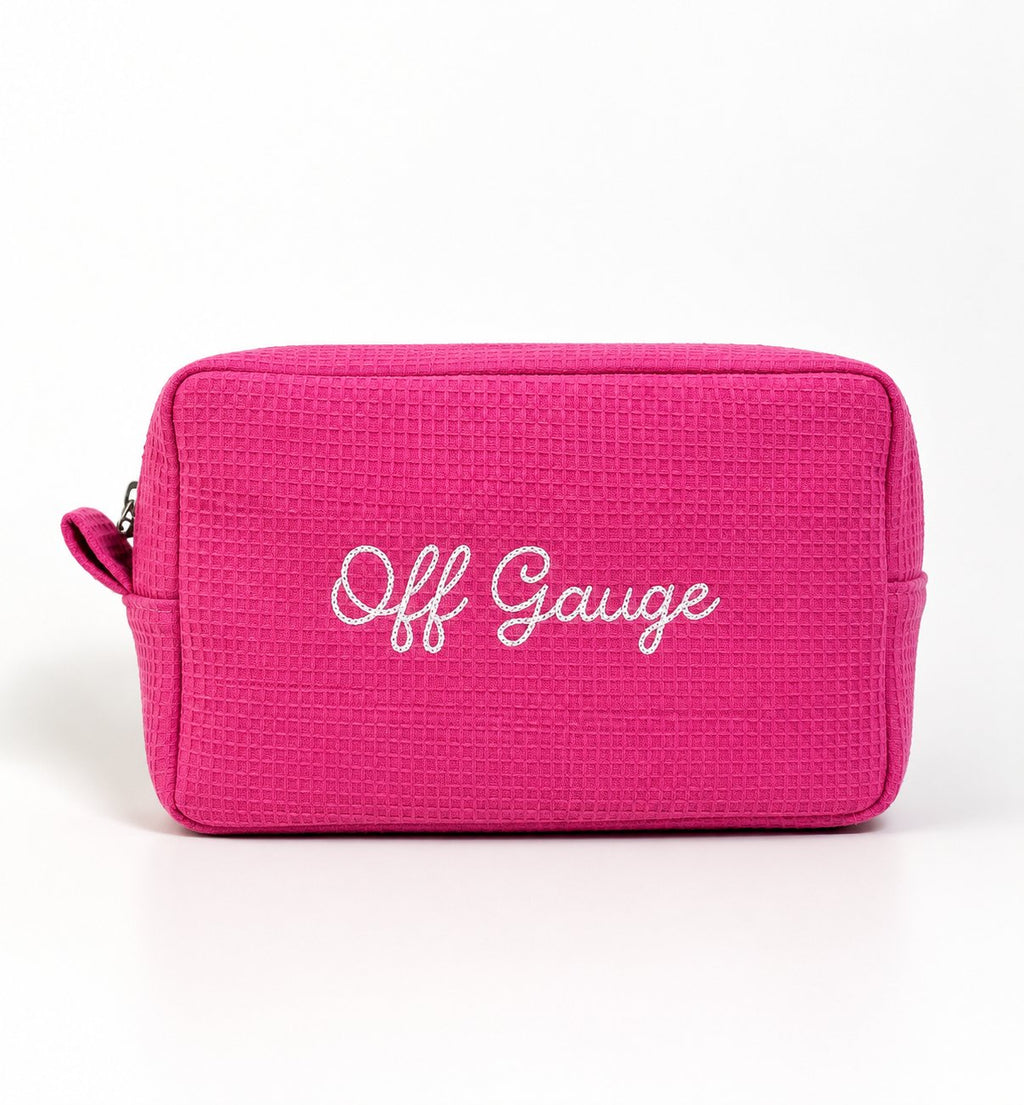 The “Just In” Case | TIMI Personalized Embroidered Waffle Project Pouch