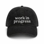 Black Denim Hat | Make(r) Your Own| Custom Knitting Hat for Makers