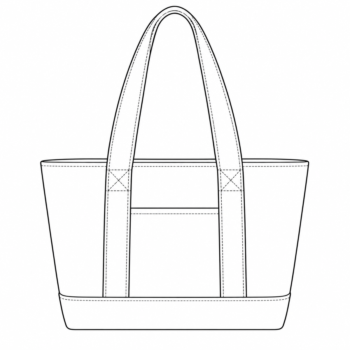 Classic XL Pocket Tote – personalized Make(r) Your Own embroidery